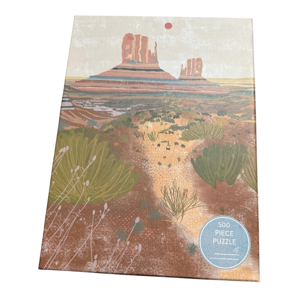 Walker Noble Monument Valley 500 Piece Puzzle 18x24 Desert Art